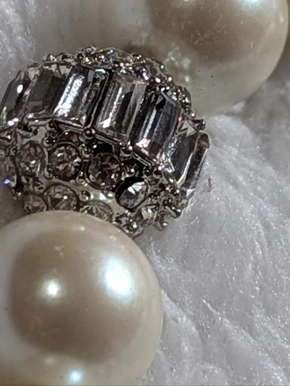 Swarovski Pearls & Crystals Elegance Stretch Bracelet NWOT
